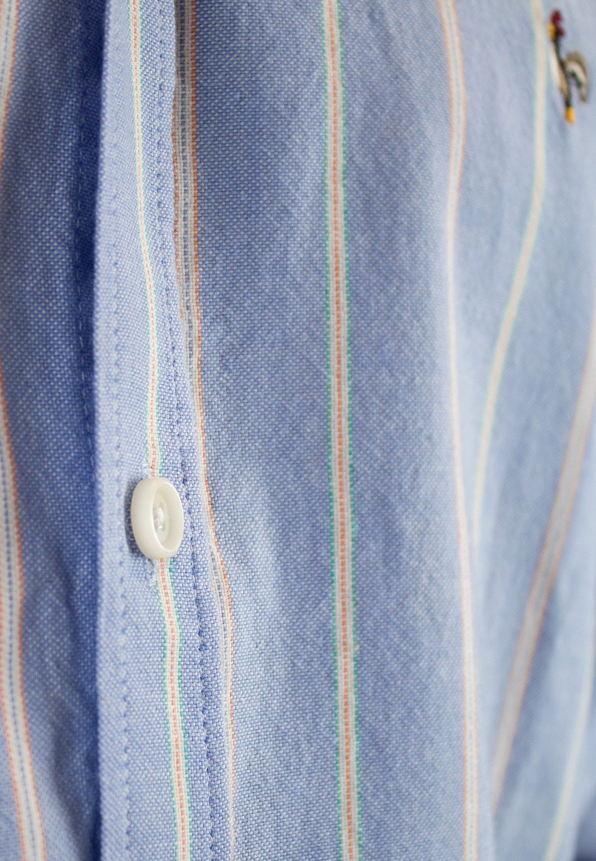 Light blue washed oxford shirt