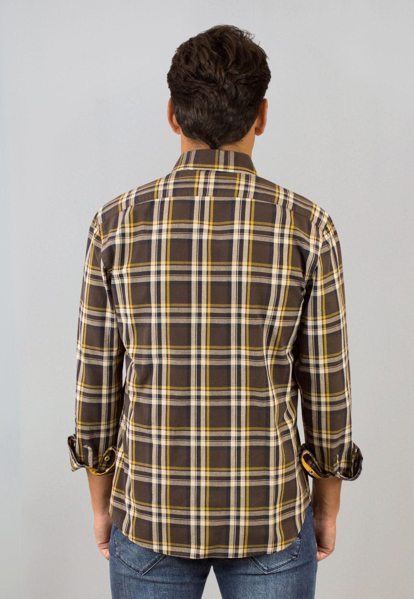 Chemise Oxford à rayures roses