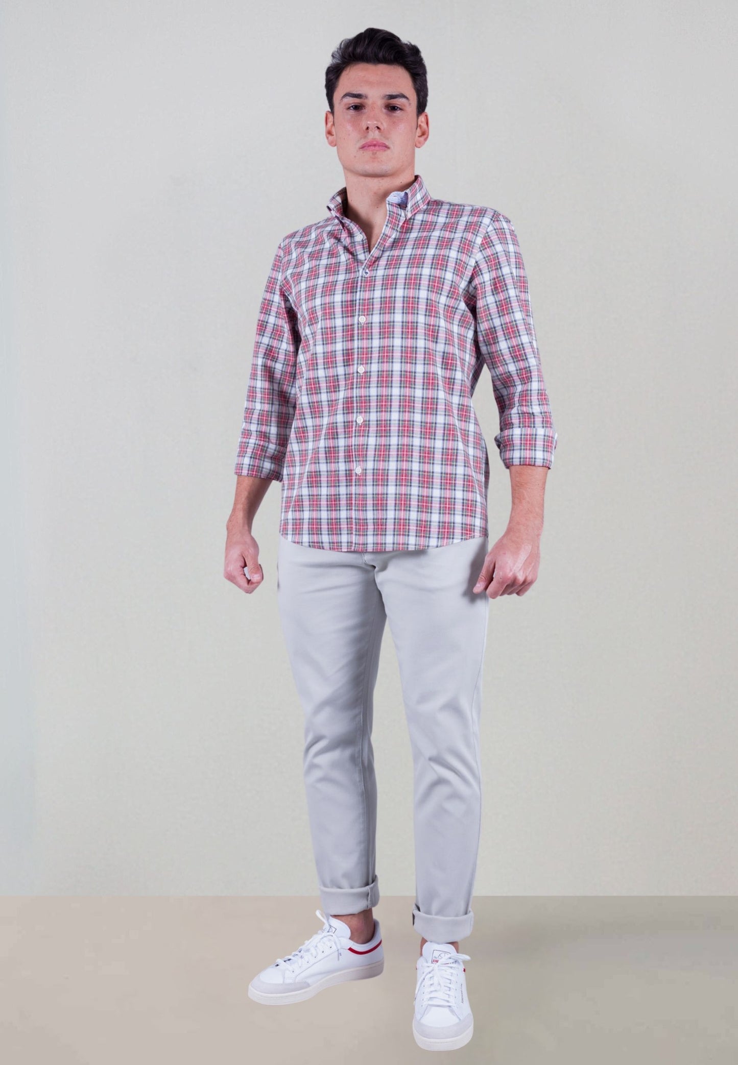 Camisa de cuadros escoceses