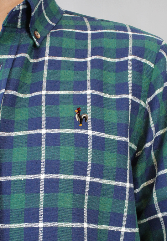 Light blue washed oxford shirt