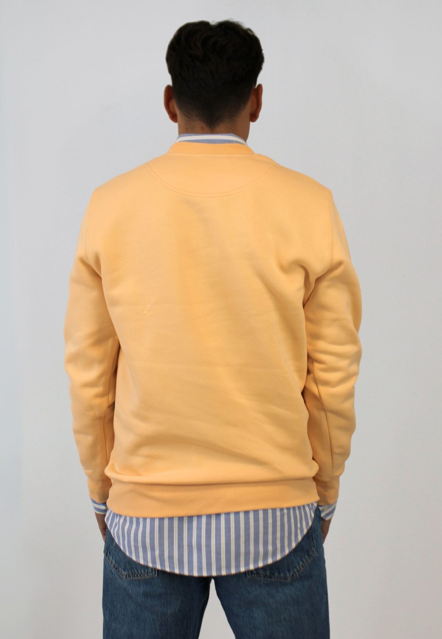 Sudadera amarilla lisa