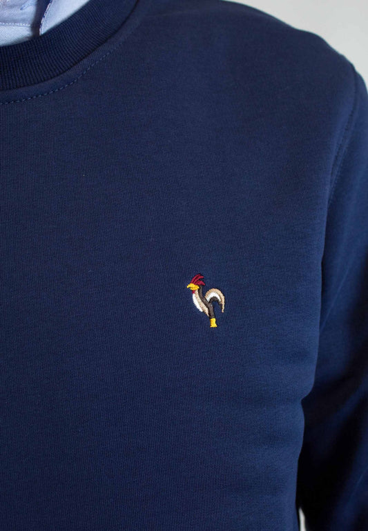 Sudadera marino lisa