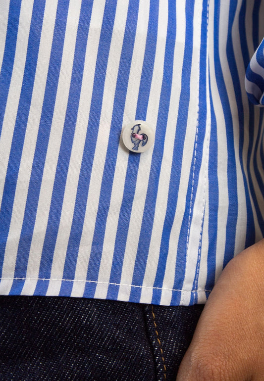 Light blue gingham shirt