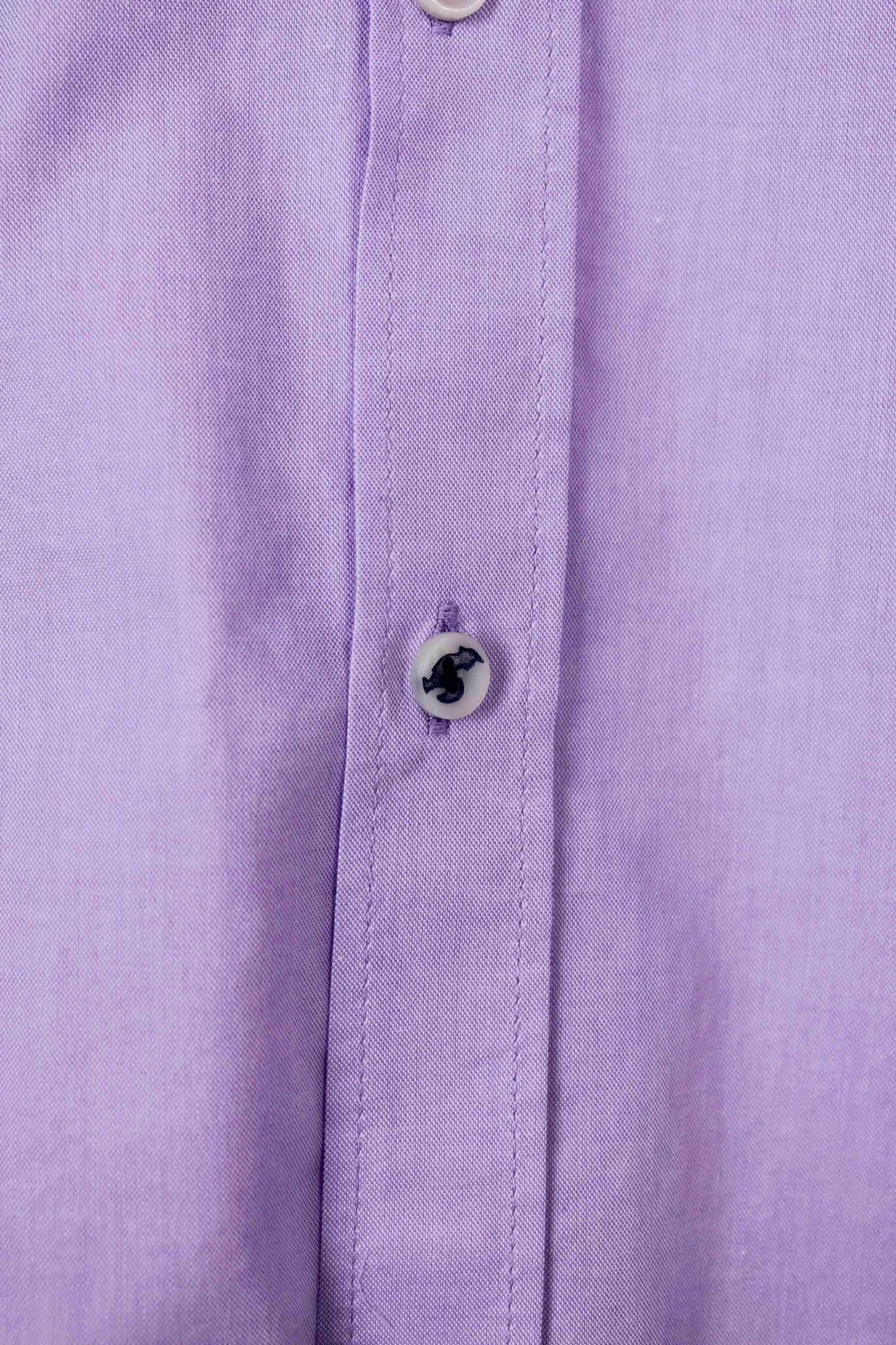 Camisa oxford lavado lila