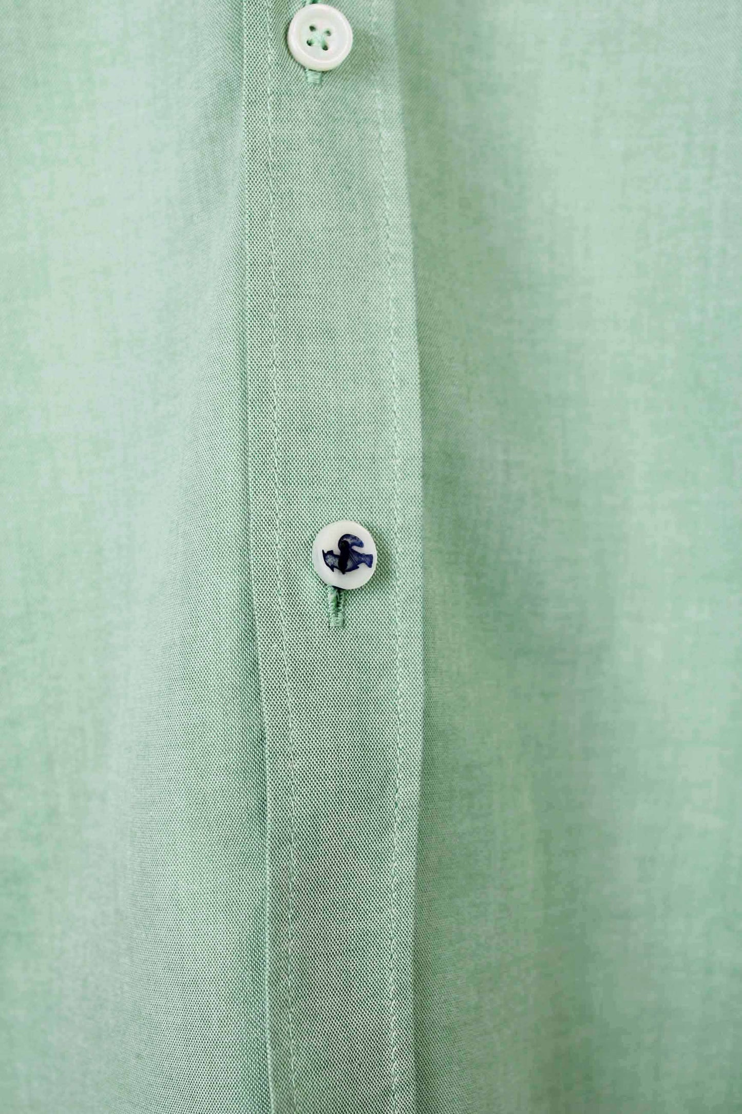 Camisa oxford lavado verde