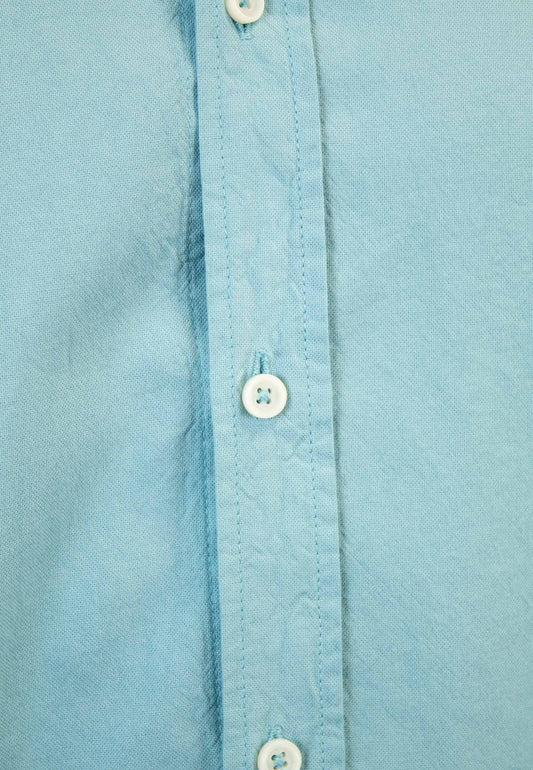 Pink striped oxford shirt