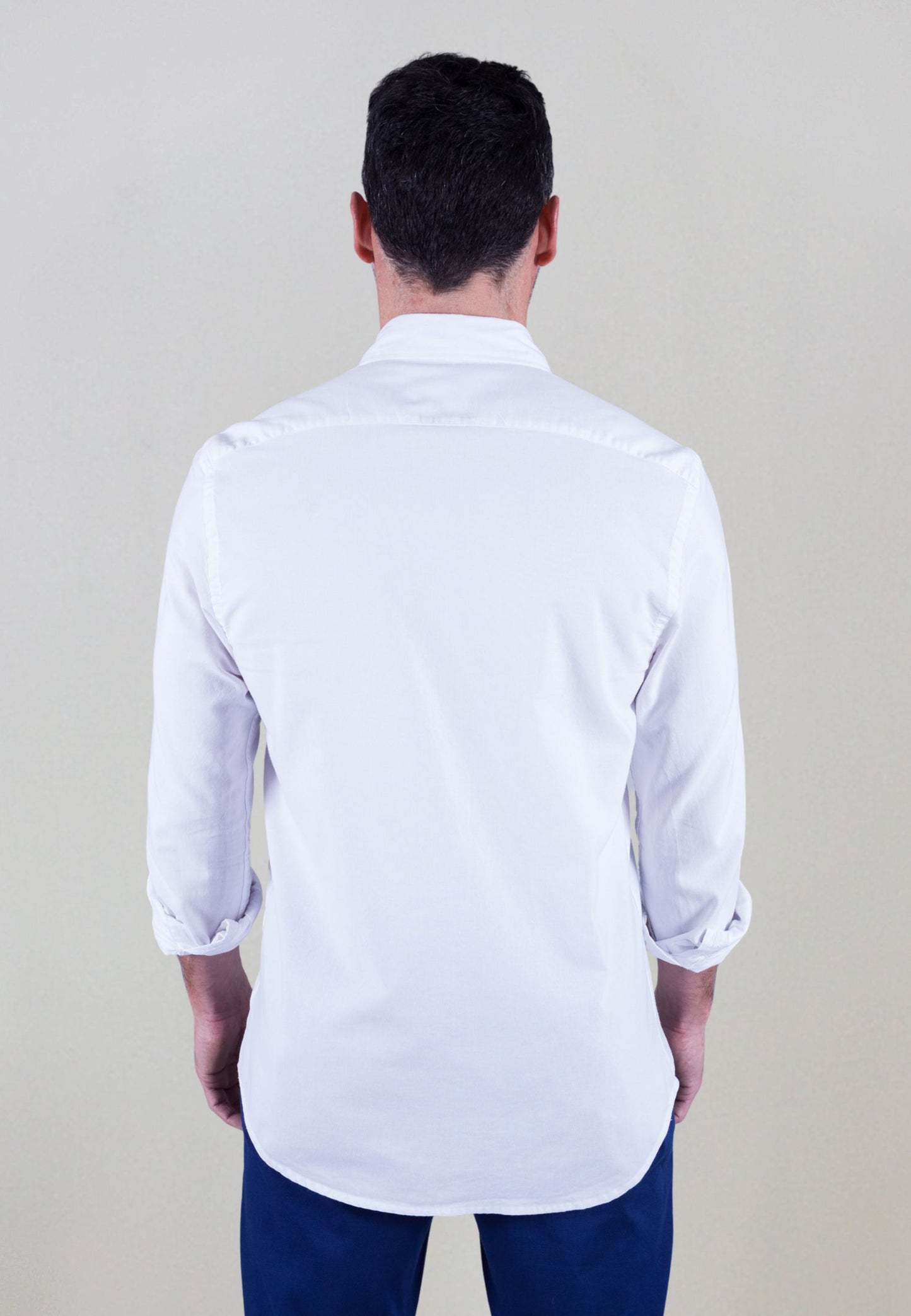 Camisa de algodón reciclado blanco