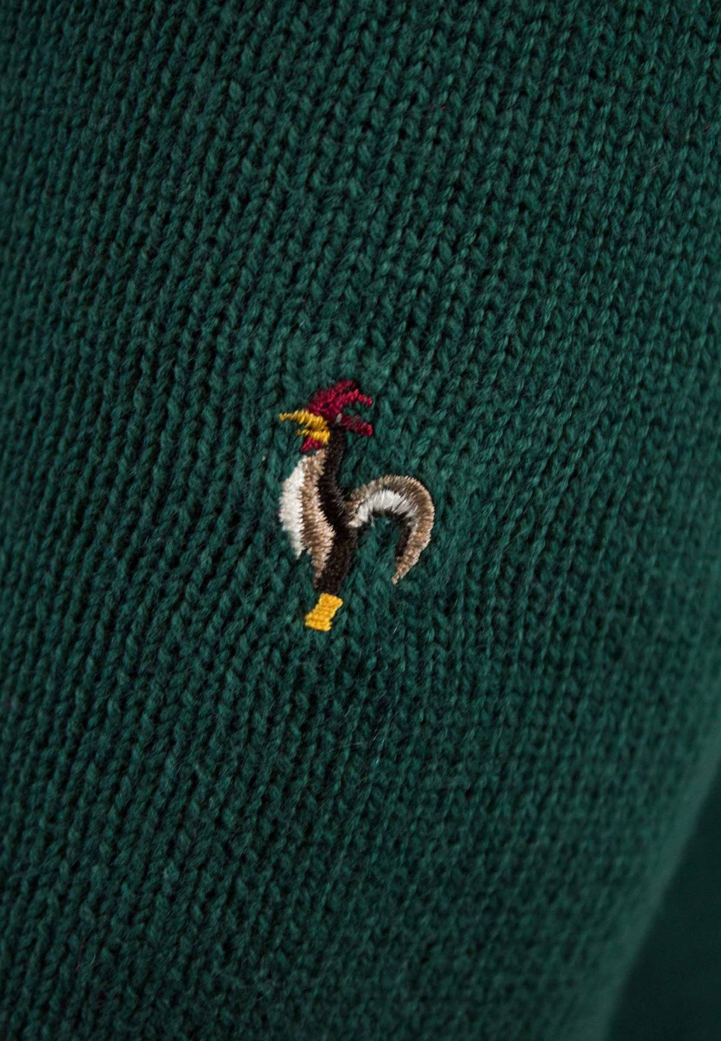 Jersey verde de algodón