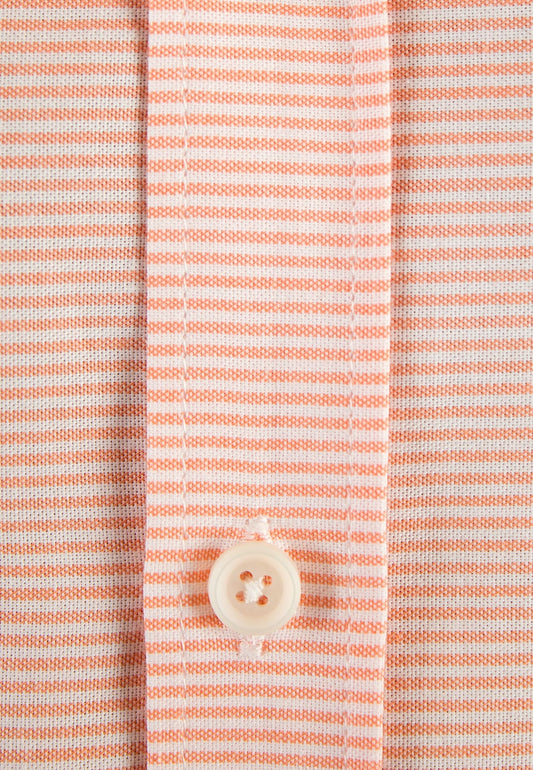 Camisa de rayas horizontales naranja