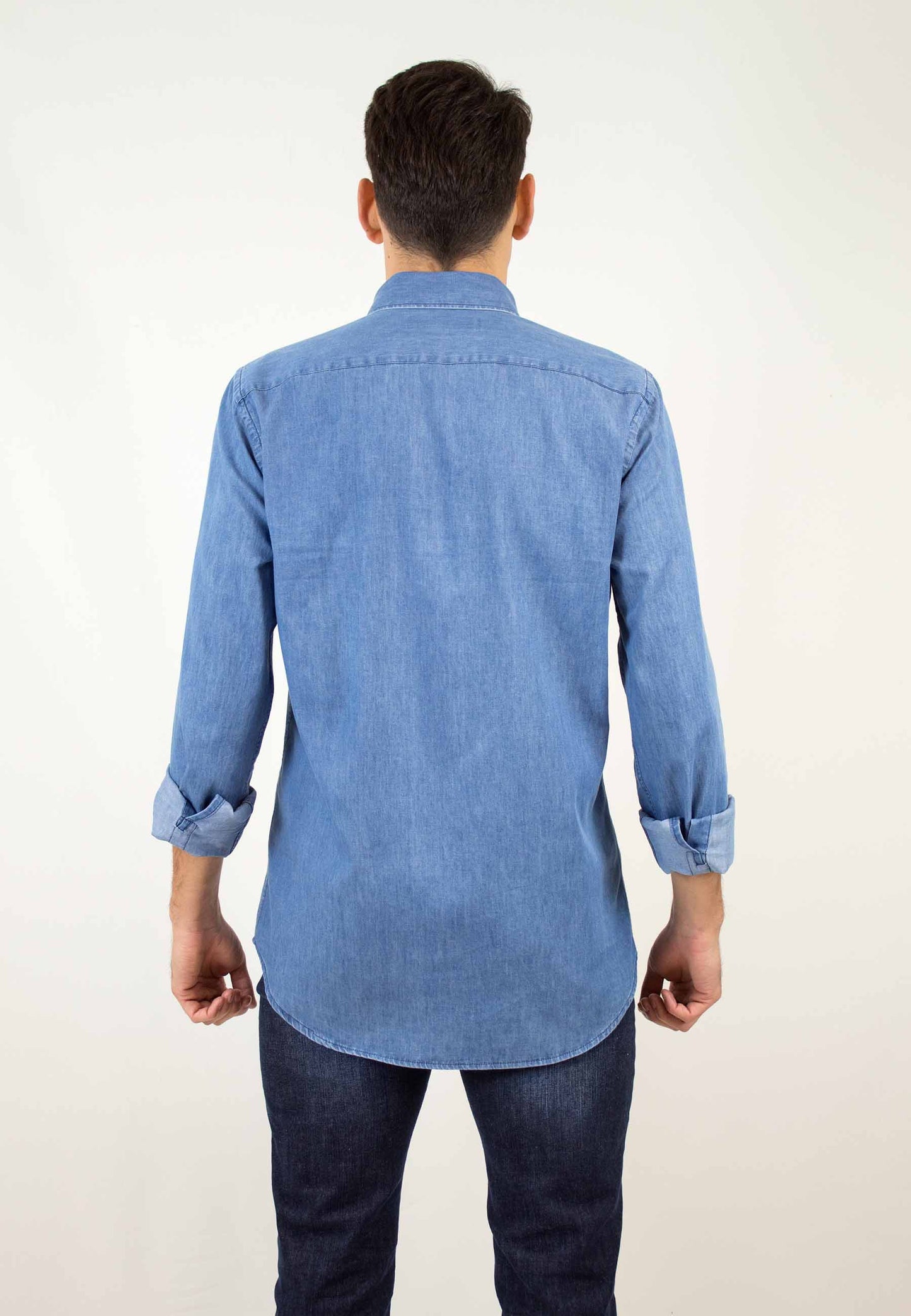 Camisa denim bleached