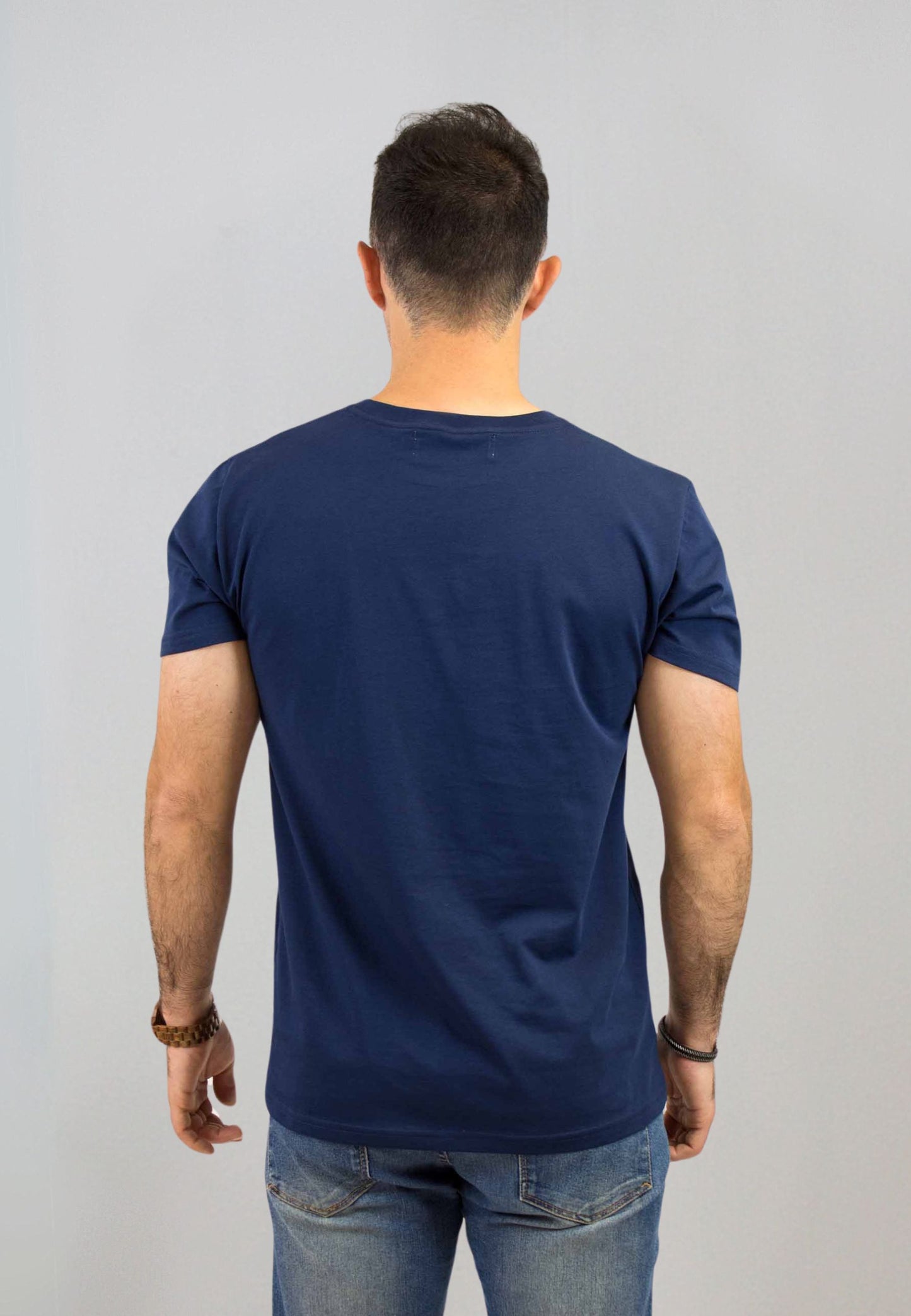 Camiseta marino de manga corta