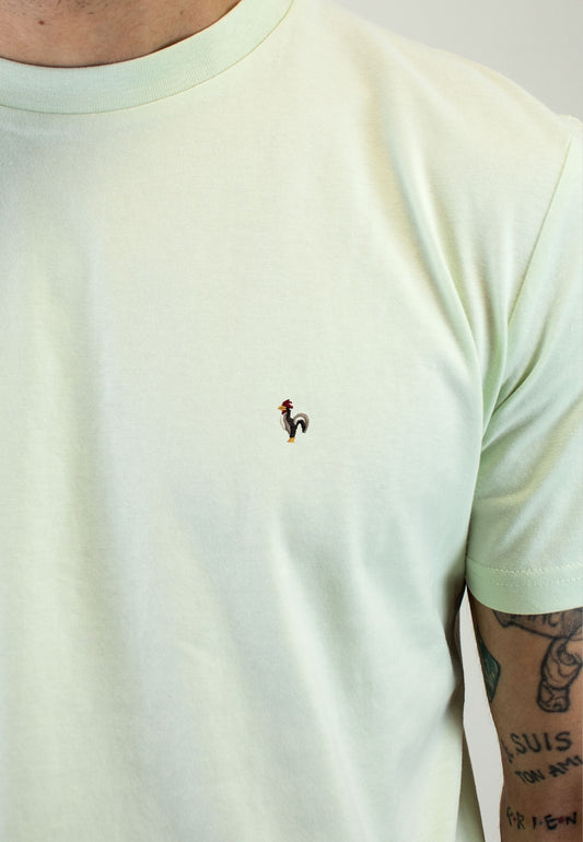 Camiseta lima de manga corta