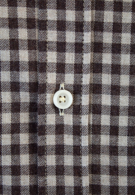 Camisa de dama marrones