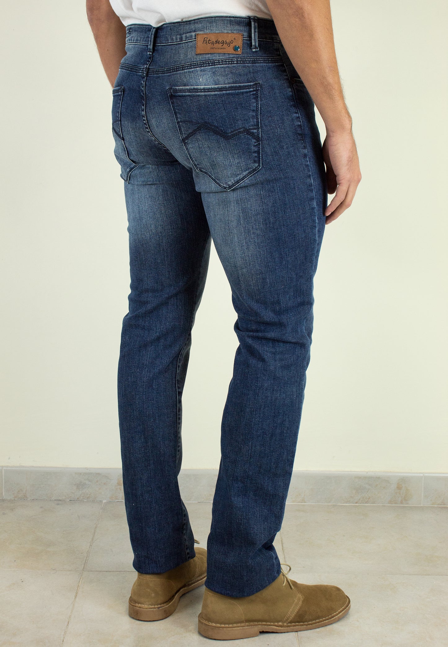 Pantalón vaquero claro para hombre