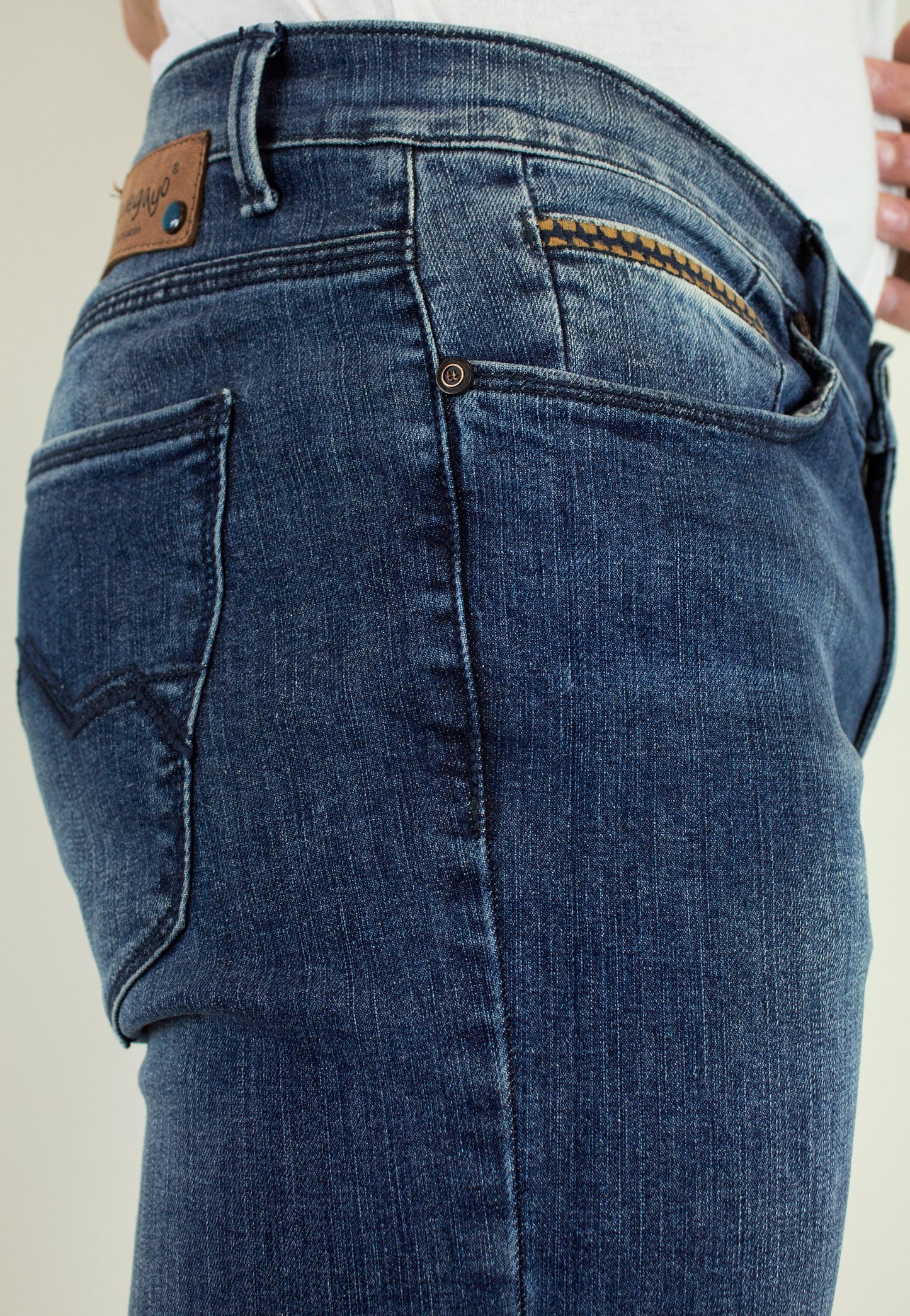 Pantalón vaquero claro para hombre