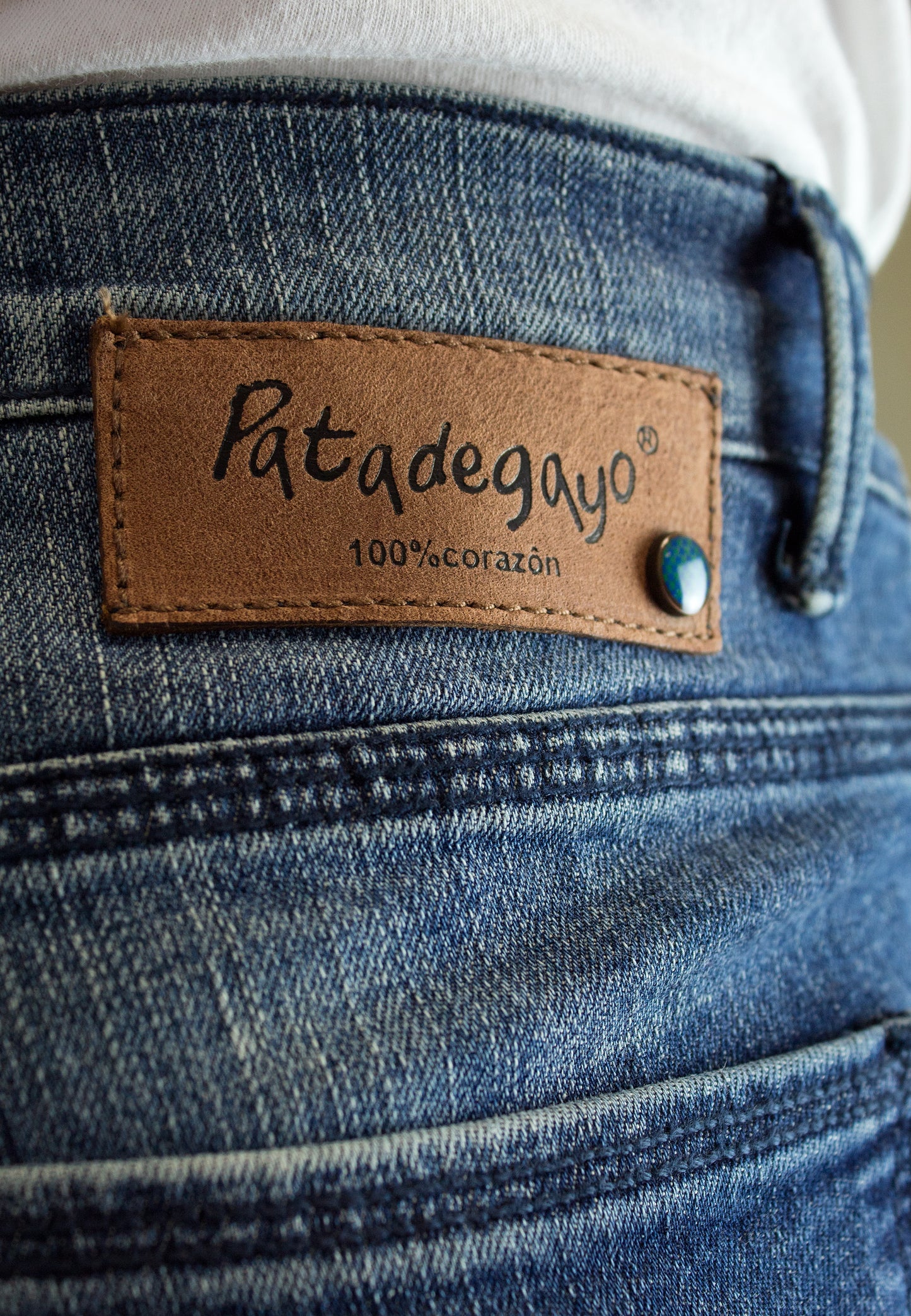 Pantalón vaquero claro para hombre