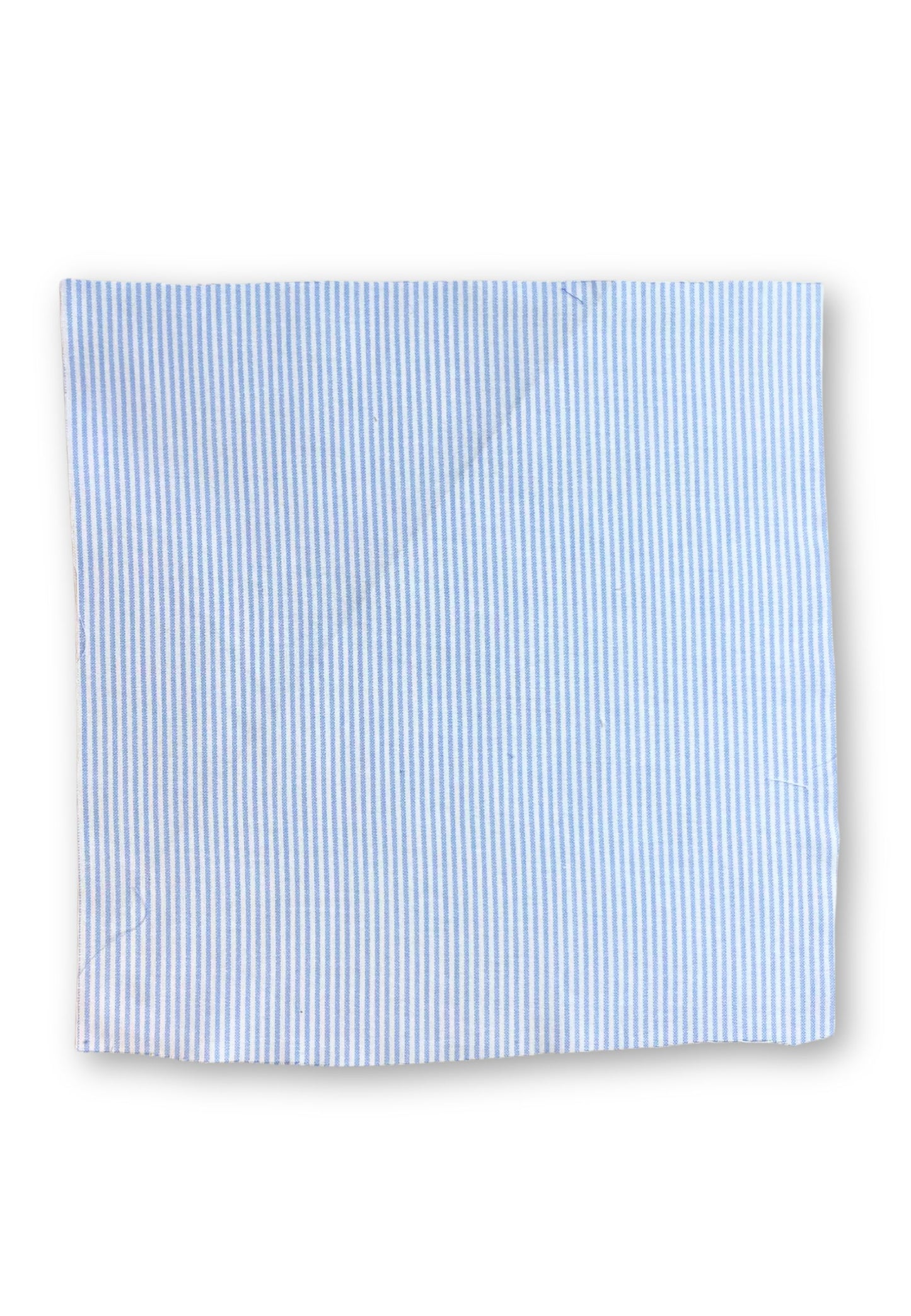Tejido Oxford raya celeste 100% algodón