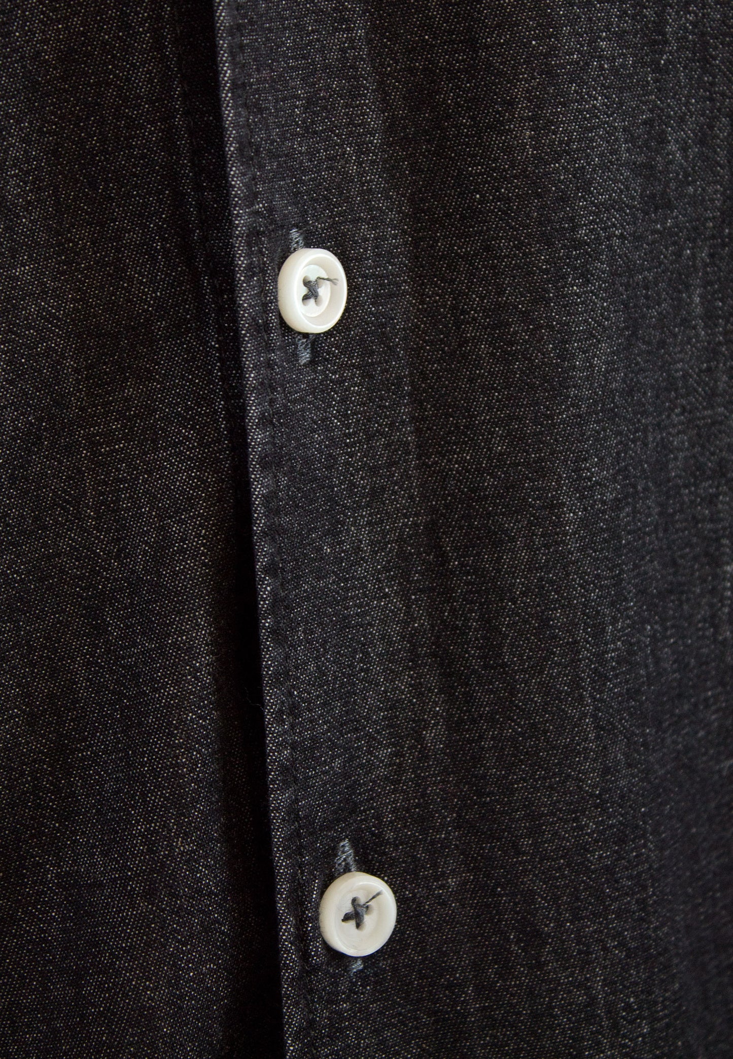 Bleached denim shirt