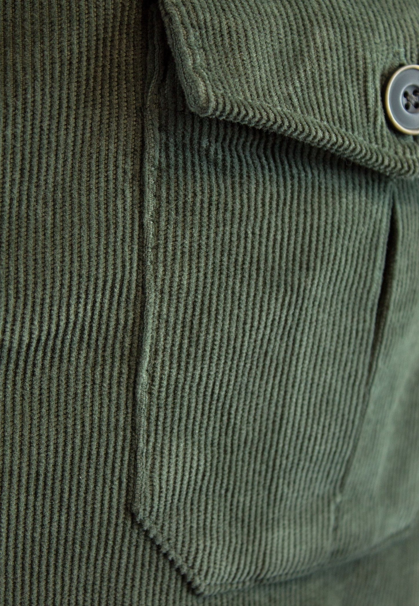 Sobrecamisa sahariana de pana kaki