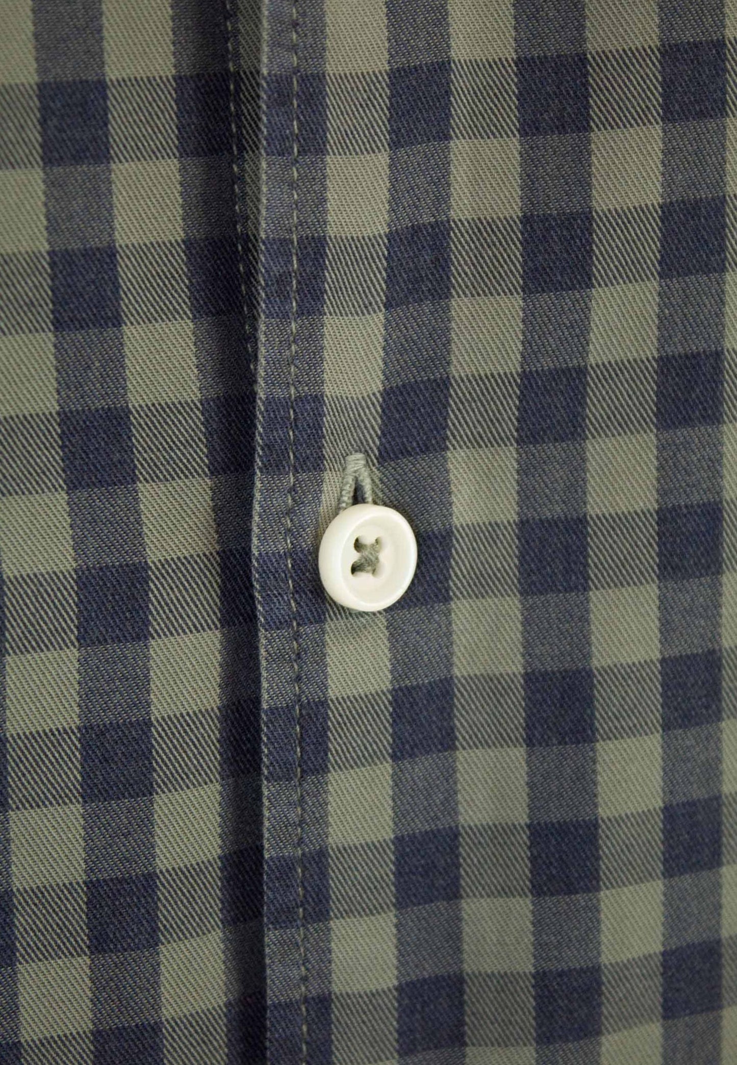 Camisa de franela a cuadros kaki