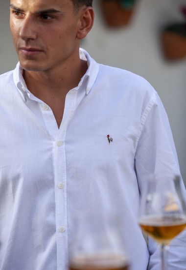 Camisa de hombre Leonardo Patadegayo de calidad sostenible fabricada en España - sesión