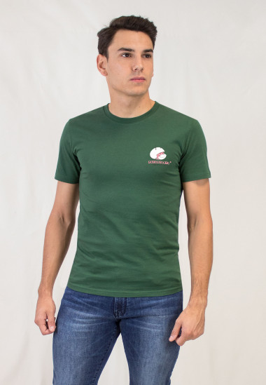 Camiseta Hormiga atómica de manga corta de calidad, sostenible y fabricada en España - plano delantero