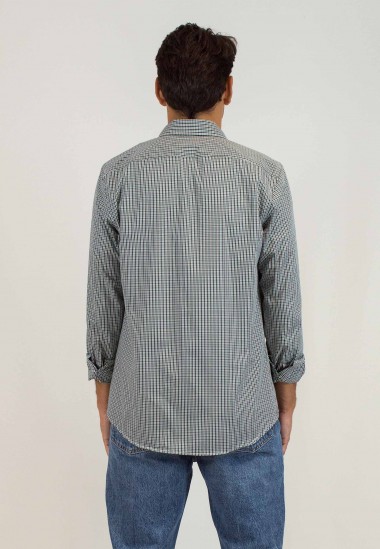 Camisa de hombre Leonardo Patadegayo de calidad sostenible fabricada en España - espalda