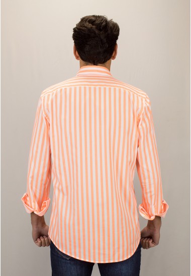 Camisa de hombre Harry Patadegayo de calidad sostenible fabricada en España - plano trasero