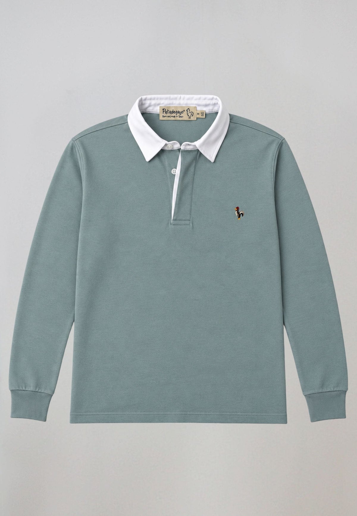 Yellow short-sleeved polo shirt