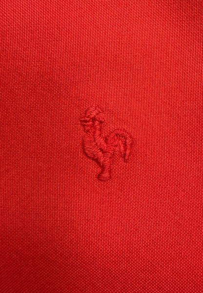 Chemise Oxford à rayures vert foncé
