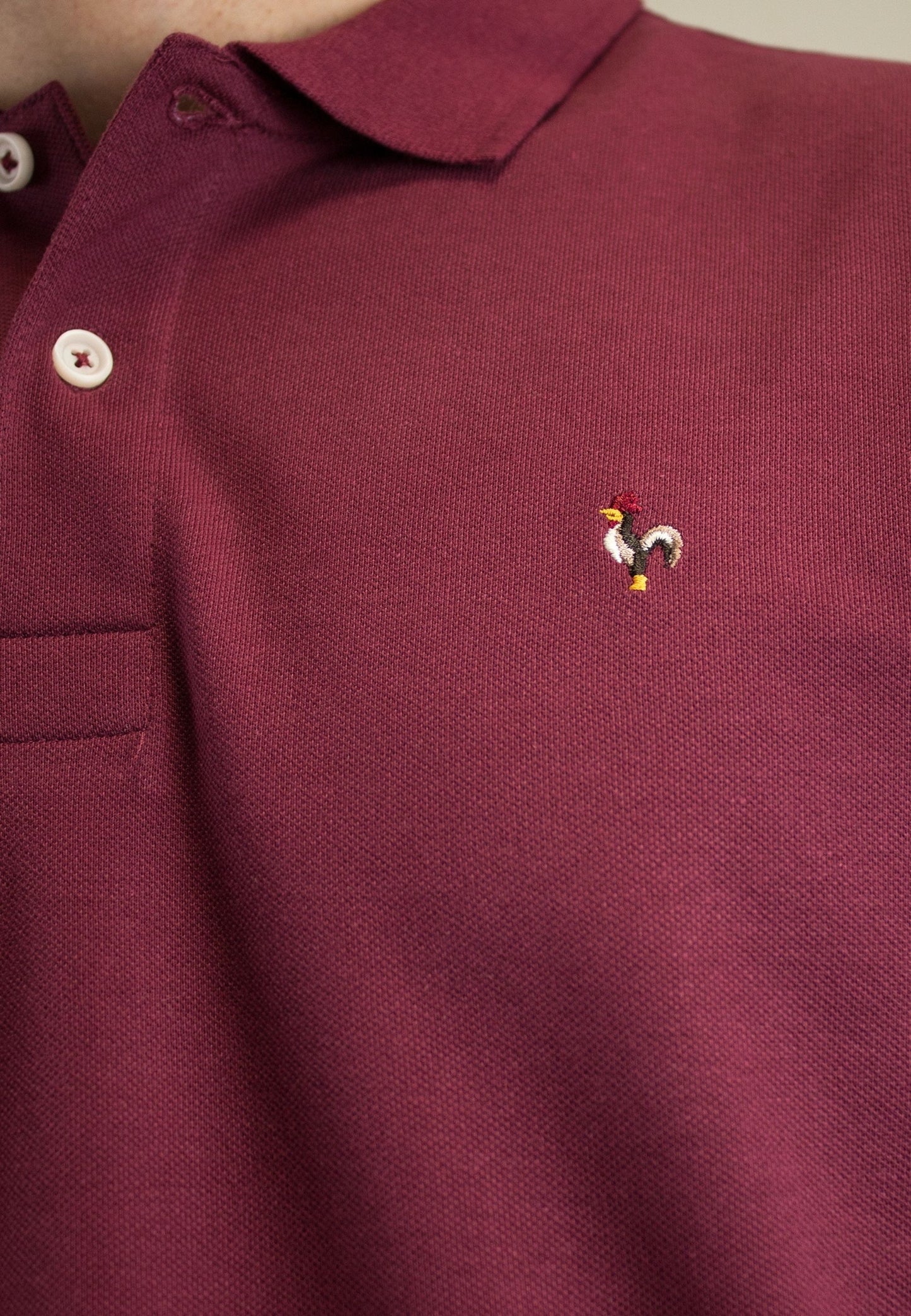 Polo jaune à manches courtes