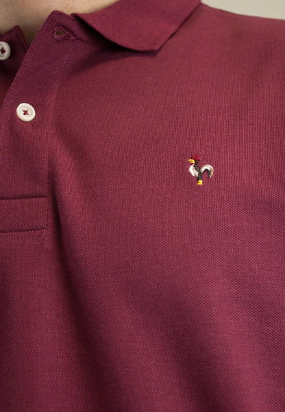 Polo jaune à manches courtes