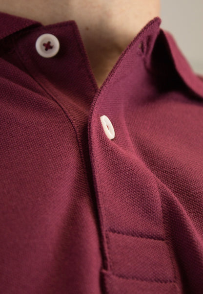 Polo jaune à manches courtes