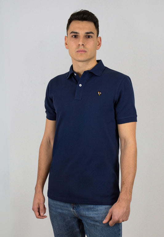 Polo marino de manga corta
