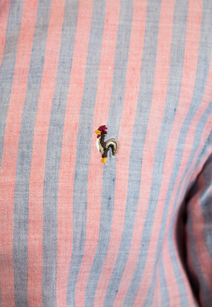 Light blue washed oxford shirt