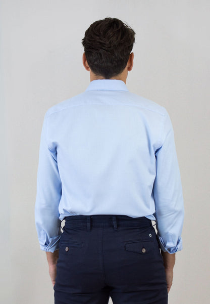 Camisa en estructura celeste