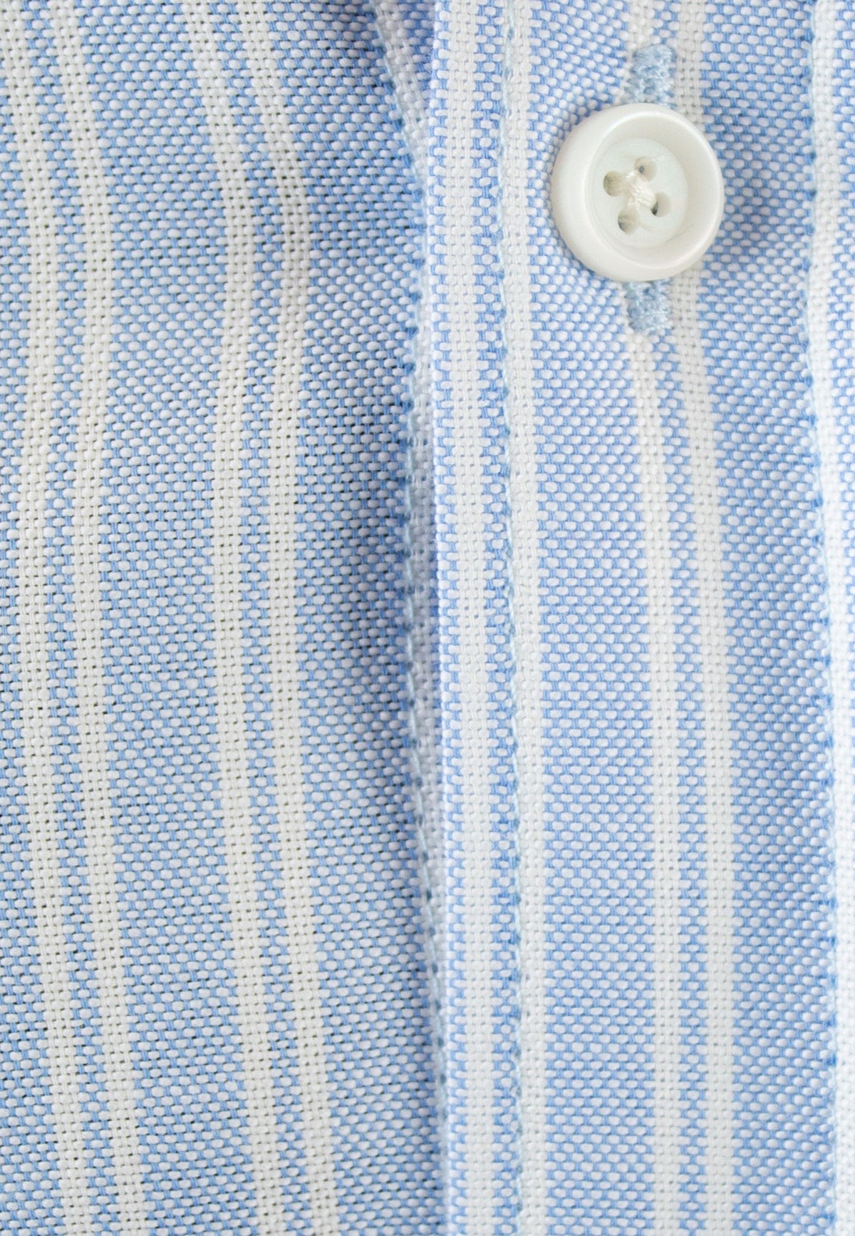 Camisa Oxford celeste de doble raya