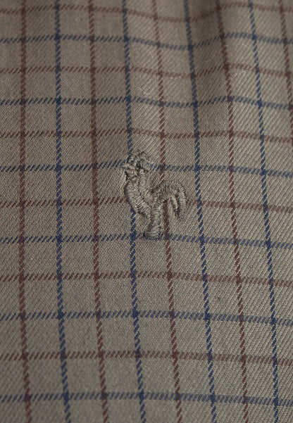 Pink striped oxford shirt