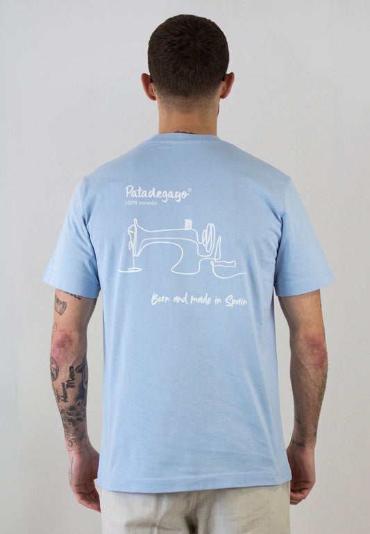 Navy short-sleeved T-shirt