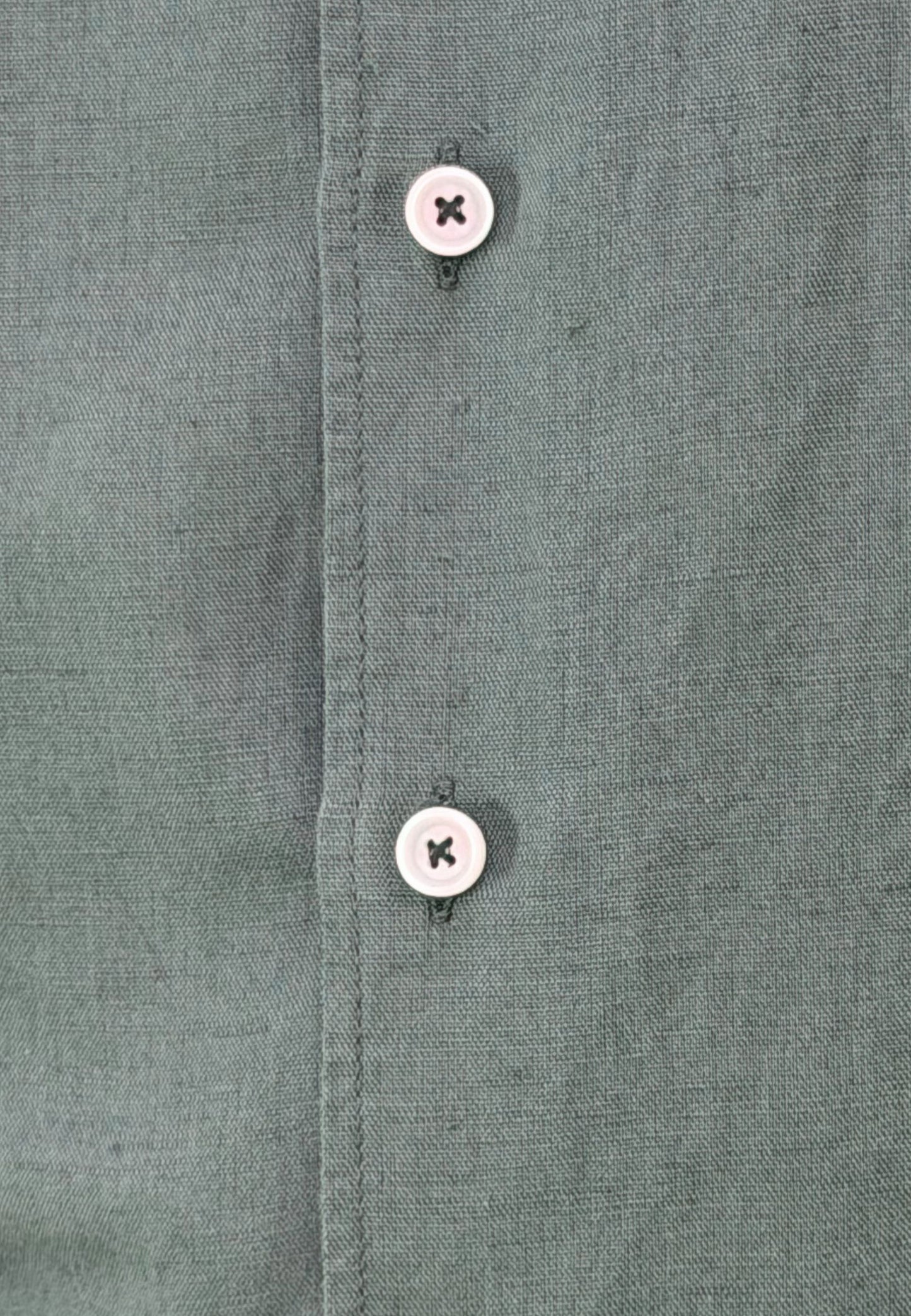Camisa cubana con lino kaki