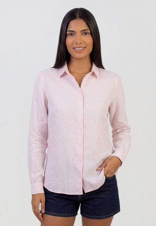 Chemise vichy bleu clair