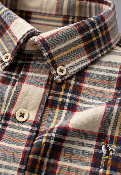 Pink striped oxford shirt