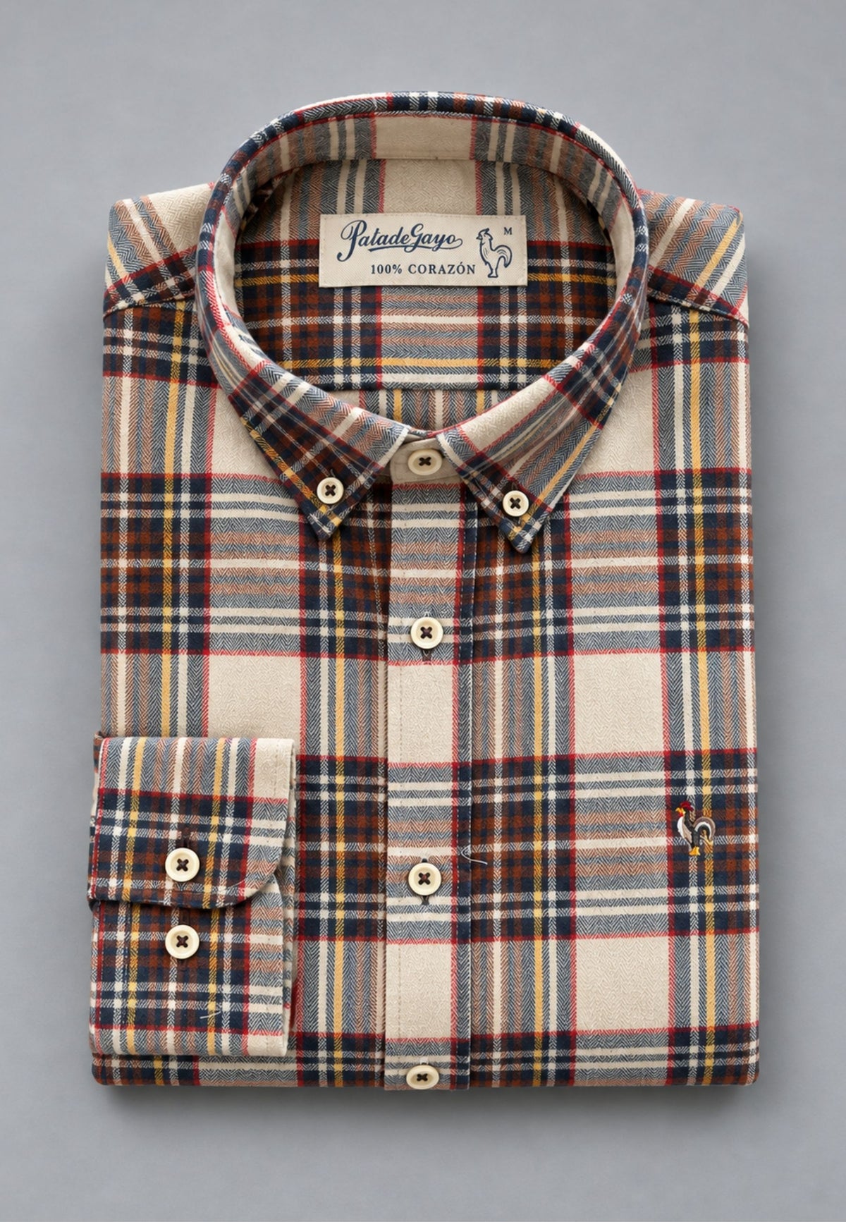 Pink striped oxford shirt