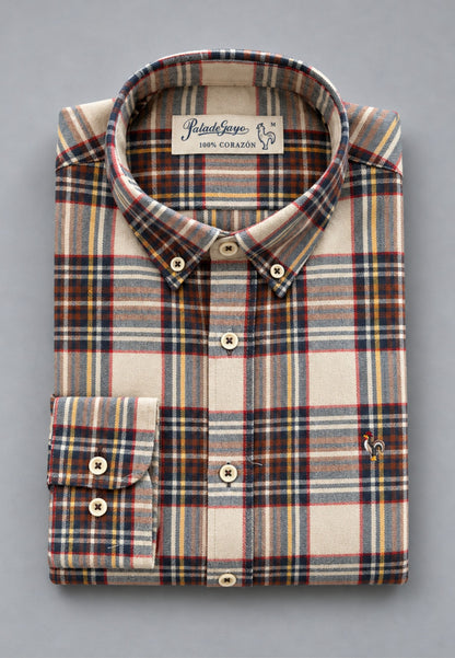 Pink striped oxford shirt