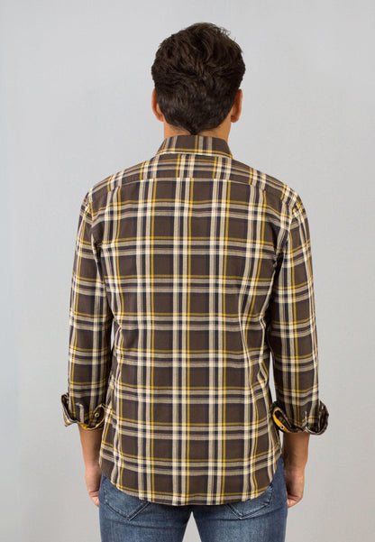 Pink striped oxford shirt