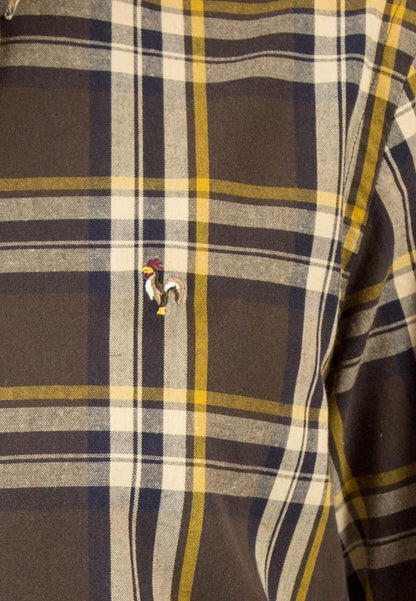 Pink striped oxford shirt