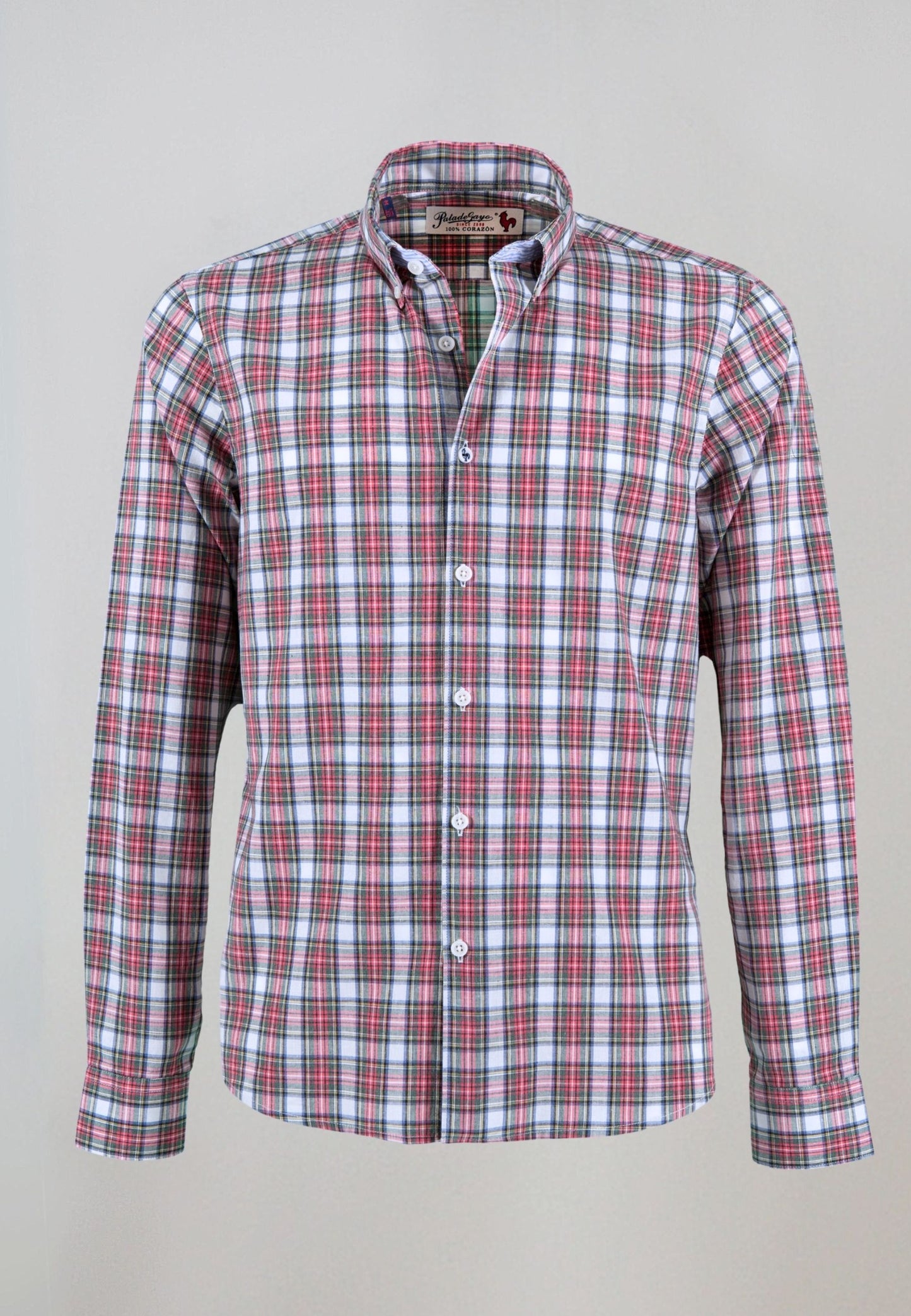 Camisa de cuadros escoceses