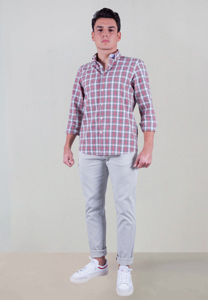 Camisa de cuadros escoceses