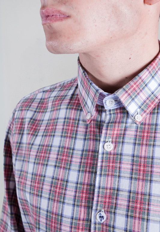 Camisa de cuadros escoceses