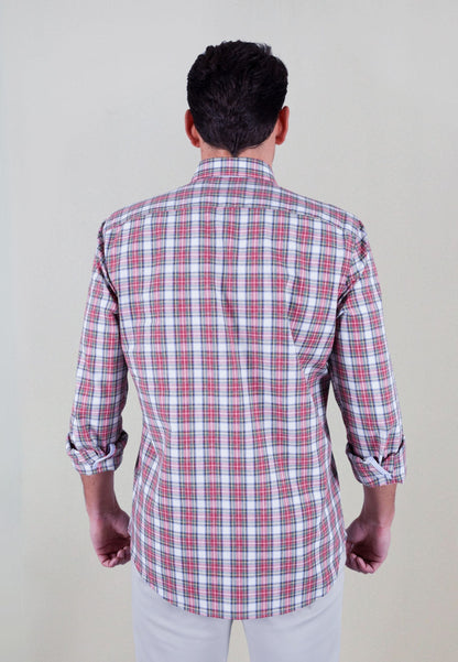Camisa de cuadros escoceses